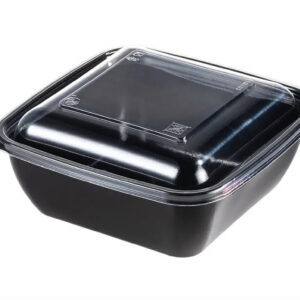Vaschetta Kraft nero microonde